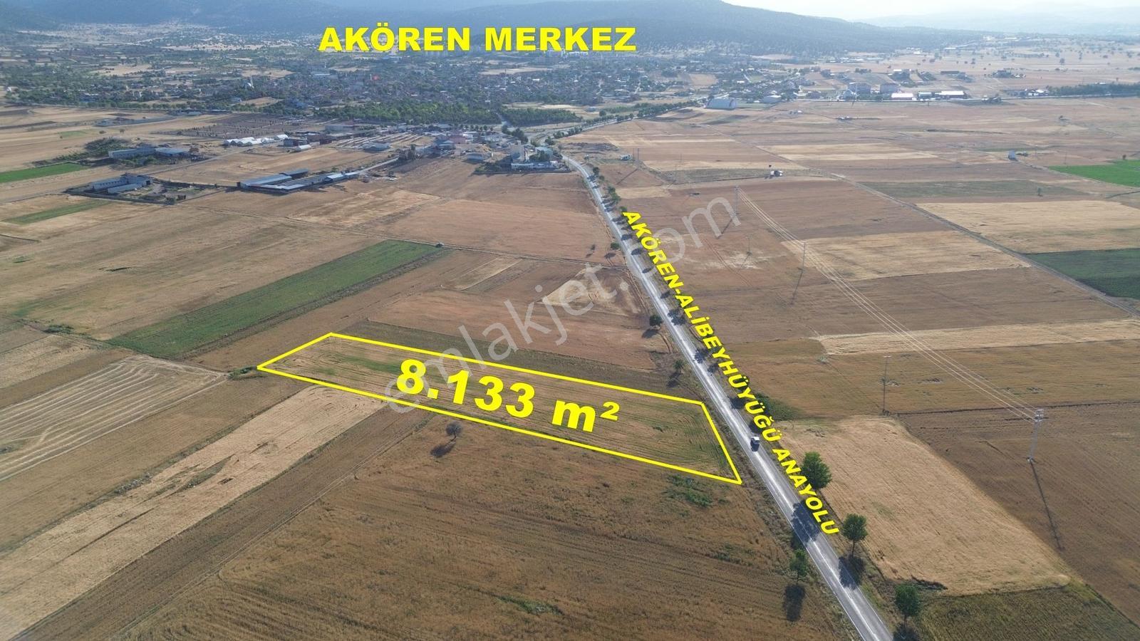 Akören-alibeyhüyüğü Yoluna Cephe 8.133 M² Müstakil Fırsat Tarla - Görsel 13