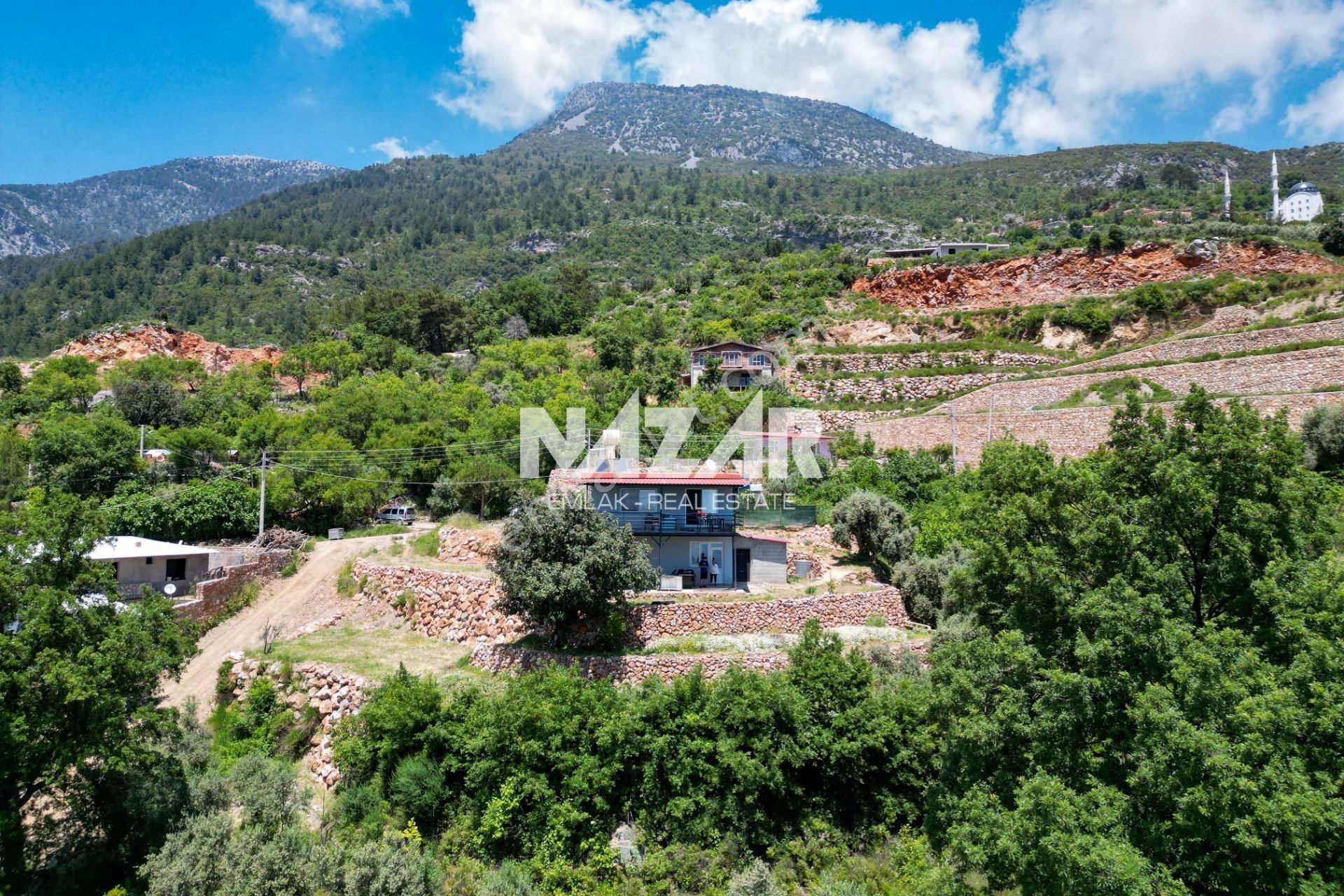 Alanya Bademağacı’nda 1.163 M² Satılık Tarla Ve 2 Katlı Ev - Görsel 24