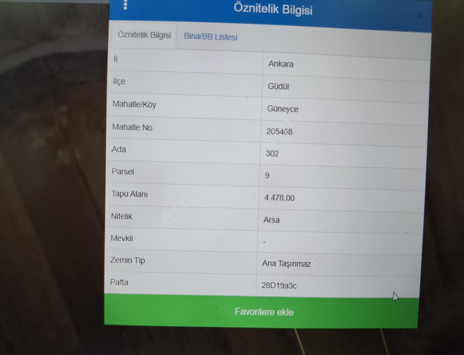 Yılmaz Gayrimenkul Güdül Güneyce 4.478m2 Tektapu Arsa 1.049 Pz. - Görsel 16
