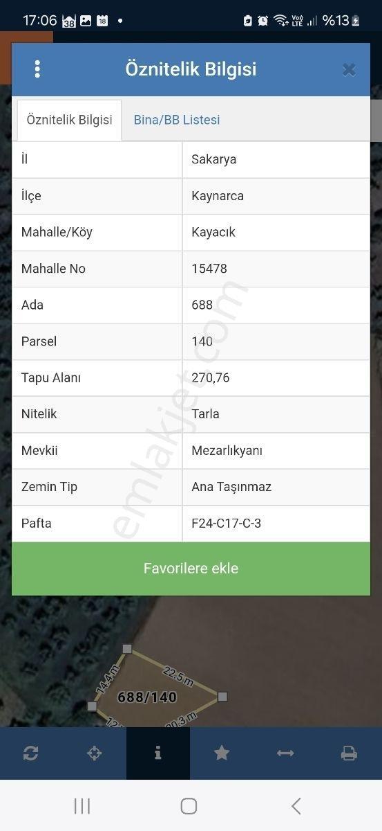 Osb Kaynarca Kayacık Tarla Yollu