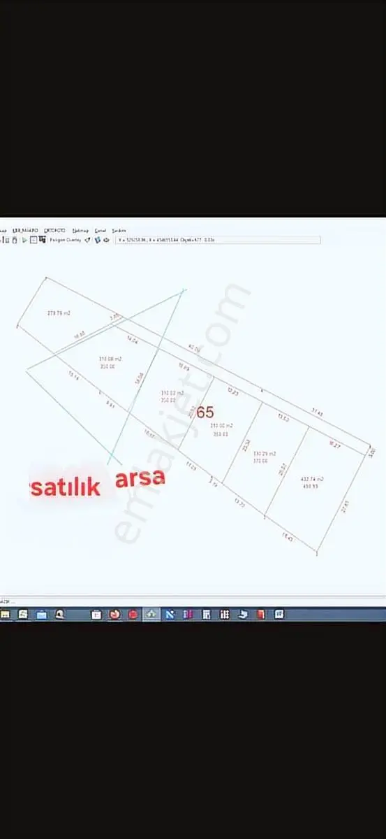 Sakarya Kaynarca Arsa İmarlı Su,yol,elektrik Var