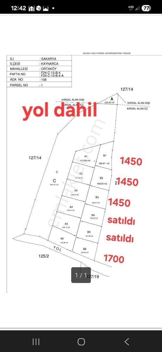 Kaynarca Ortaköy Mah Arsa400 M2 - Görsel 5
