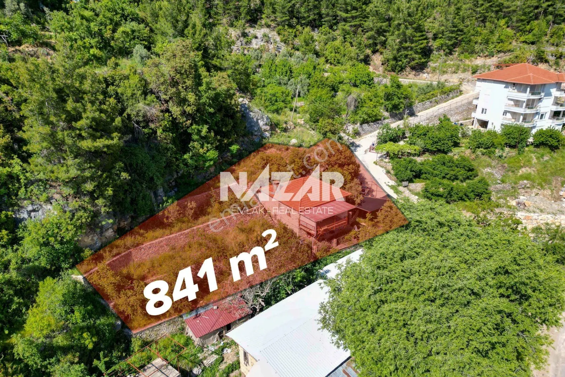 Alanya Mahmutseydi’de 841 M² Satılık Tarla Ve 1+1 Eşyalı Ev - Görsel 4