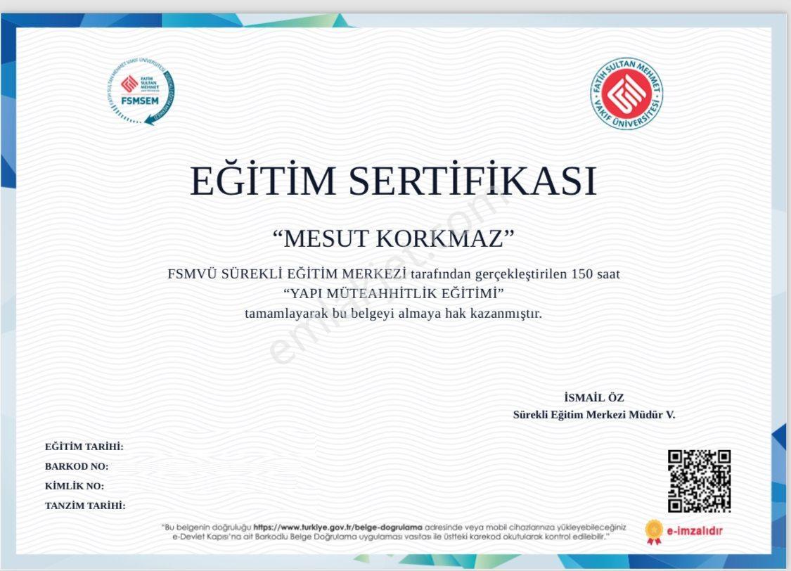 Mesken Emlakdan Bülbülzade Mah Çok Hesaplı İskanlı 2+1 Daire - Görsel 18