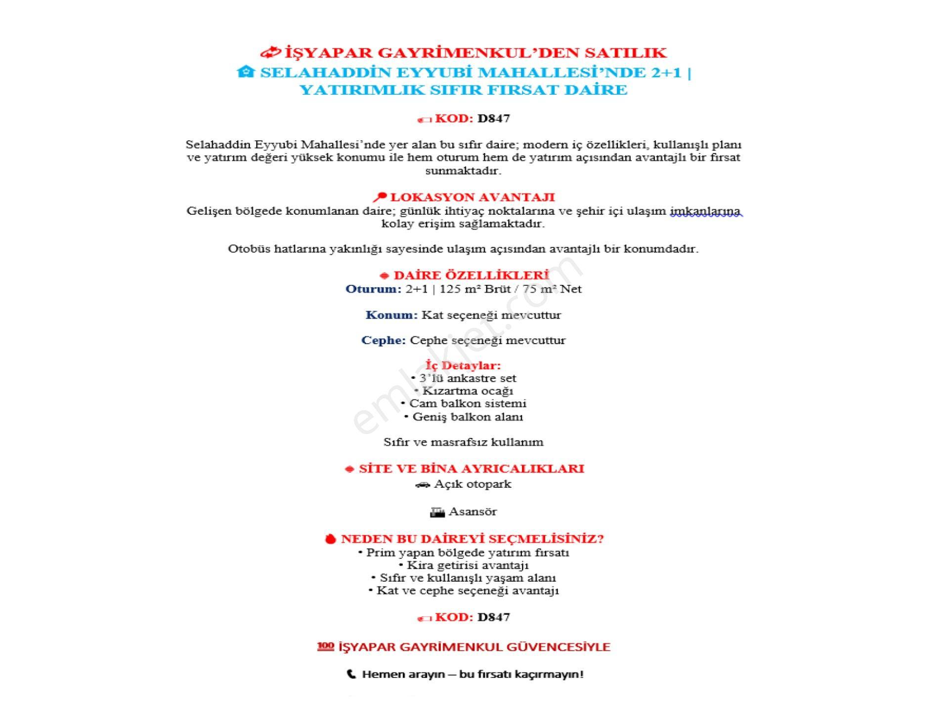 İşyapar Gayrimenkul Den 500 Evlerde Kızartma Ocaklı 2+1 Daire - Görsel 10