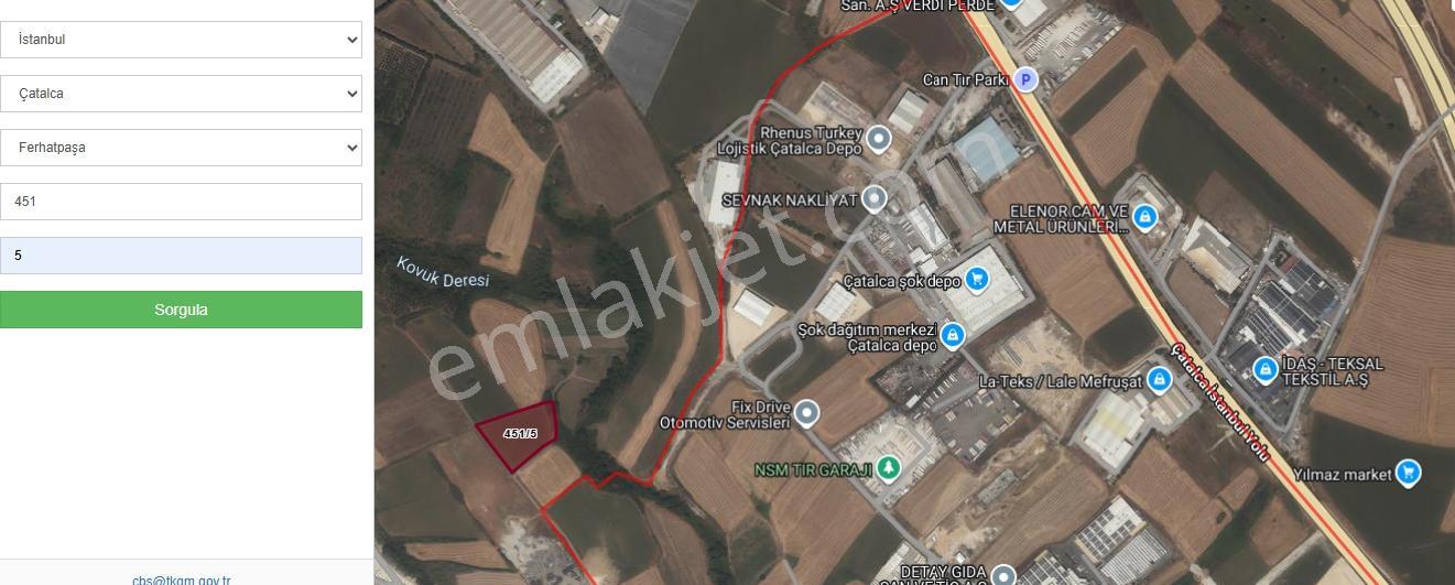 Kupon Yatırım____çatalca Ferhatpaşa 746 M² Satılık Tarla________ - Görsel 7