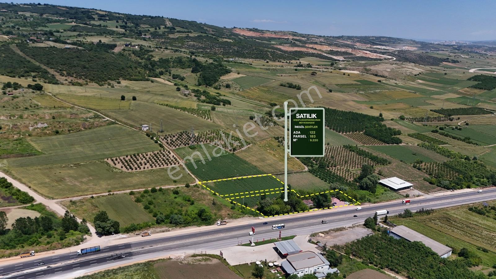 Expert'ten İnegöl Şehitlerde Ana Yola Cepheli 9220 M2 Arazi - Görsel 14
