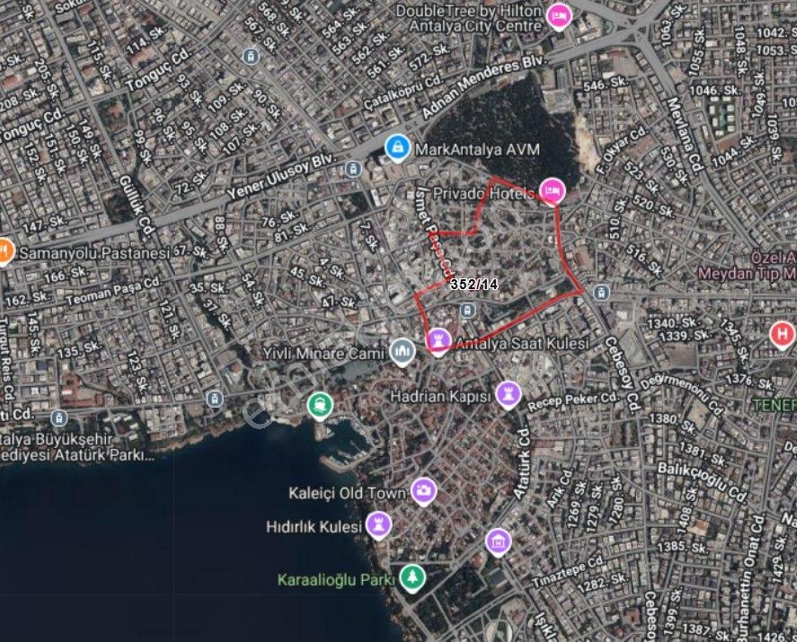 Muratpaşa Balbey'de Şehrin Merkezide 557 M2 Yatırımlık Arsa - Görsel 10