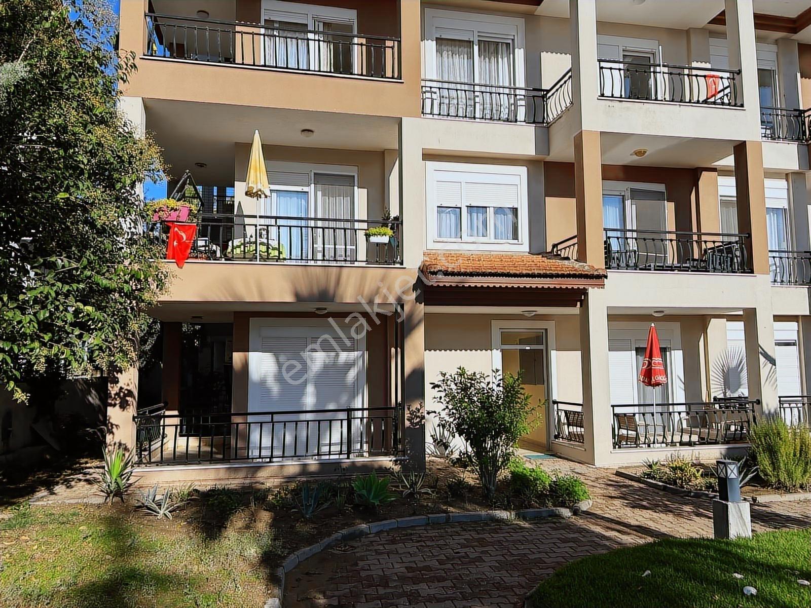 İpek Park Sitesi 2+1 Eşyalı Havuz Manzaralı Bahçe Katı 3 Cepheli - Görsel 9