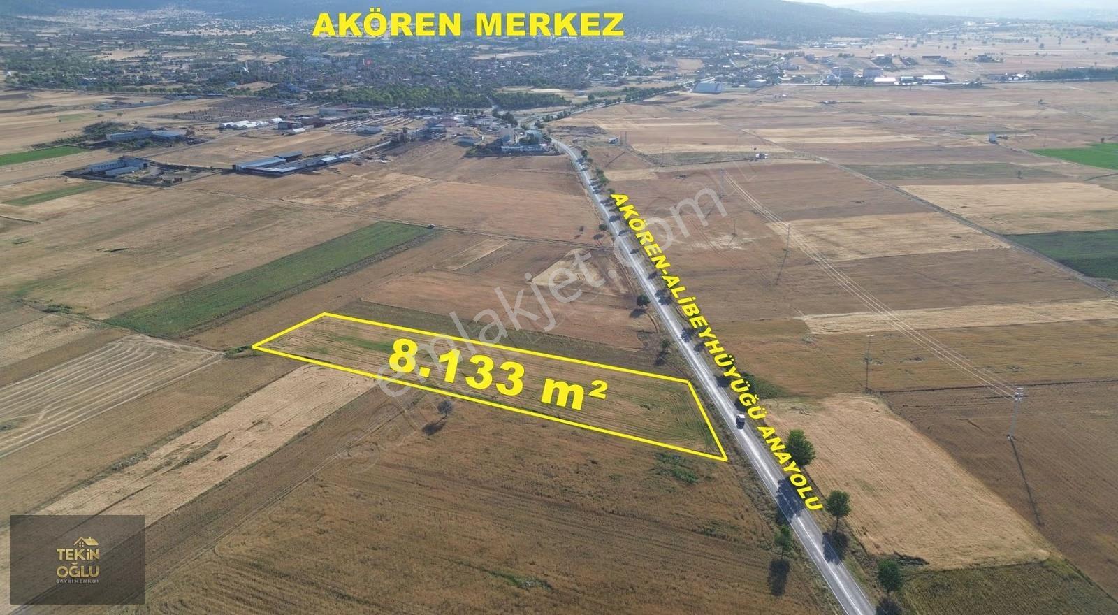 Akören-alibeyhüyüğü Yoluna Cephe 8.133 M² Müstakil Tarla - Görsel 3