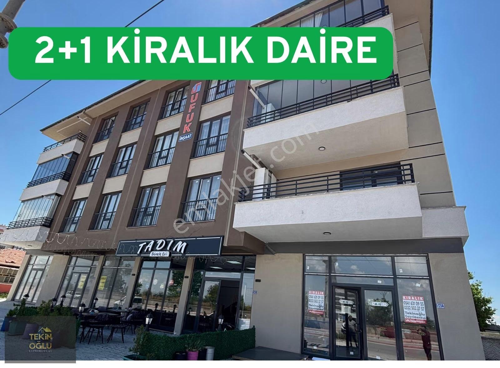 Tekin Oğlun'dan Şehir Hastane Karşısı 2+1 70 M² Kiralık Daire