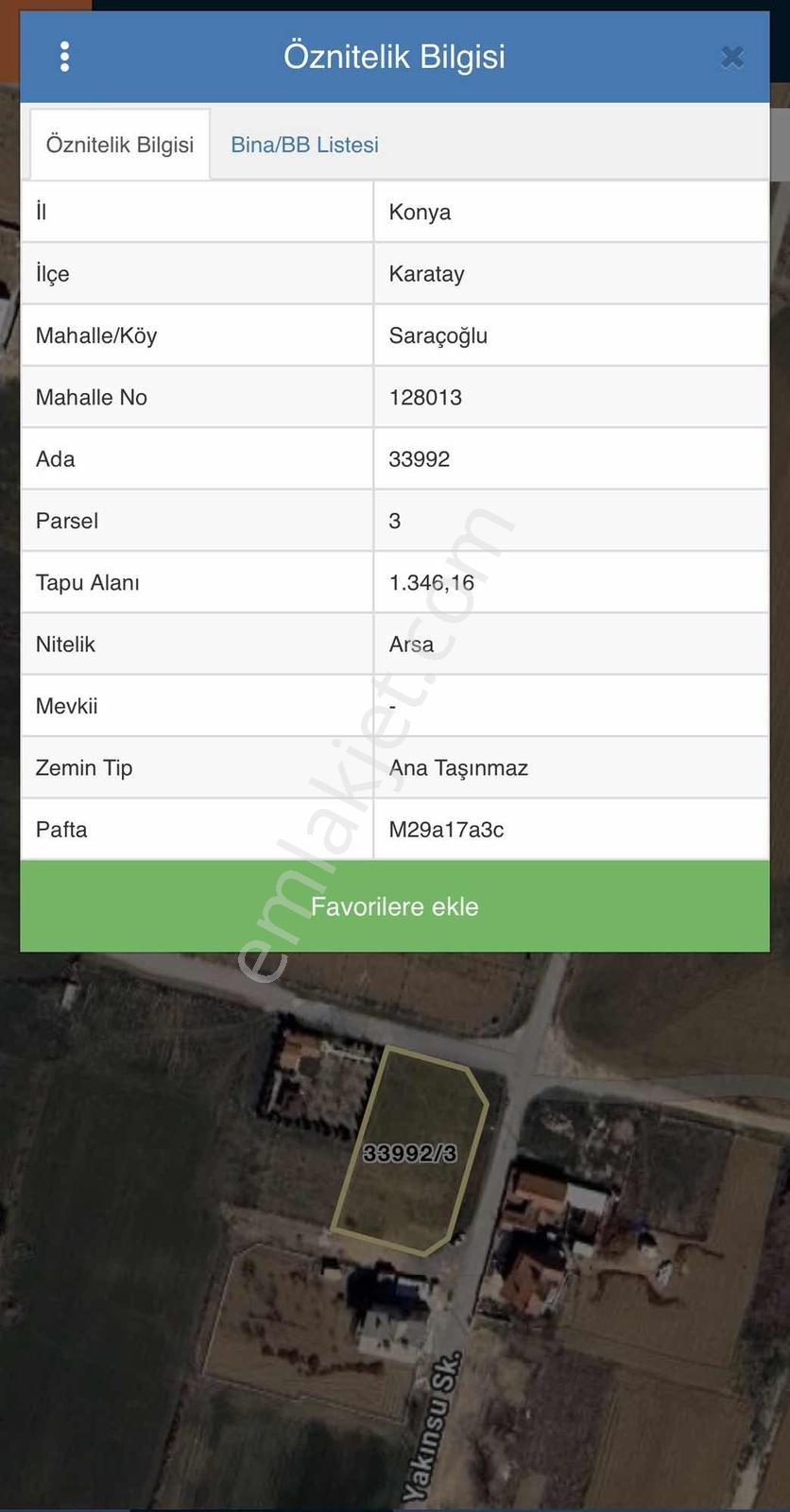 İstiklal Mah.saraçoğlu Tapulama 1346 M2 Köşe Parsel Müstakil - Görsel 7