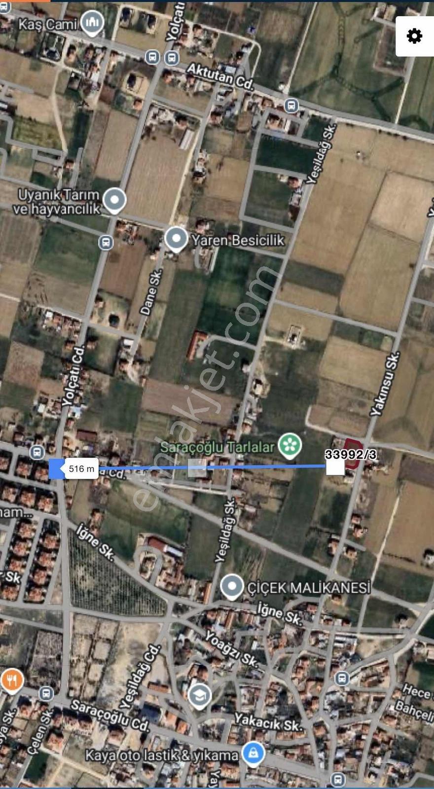 İstiklal Mah.saraçoğlu Tapulama 1346 M2 Köşe Parsel Müstakil - Görsel 6