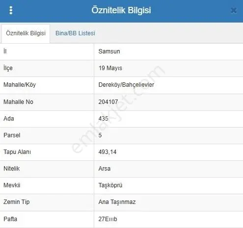 Sehn Ta101 I 19 Mayıs Dereköy/bahçelievlerde Köşe Başı Arsa - Görsel 2
