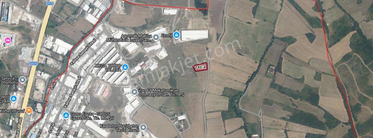 Tb Grup'tan Yalova Kirazlı'da 1802 M2 Sanayi İmarlı Arsa Hissesi - Görsel 6
