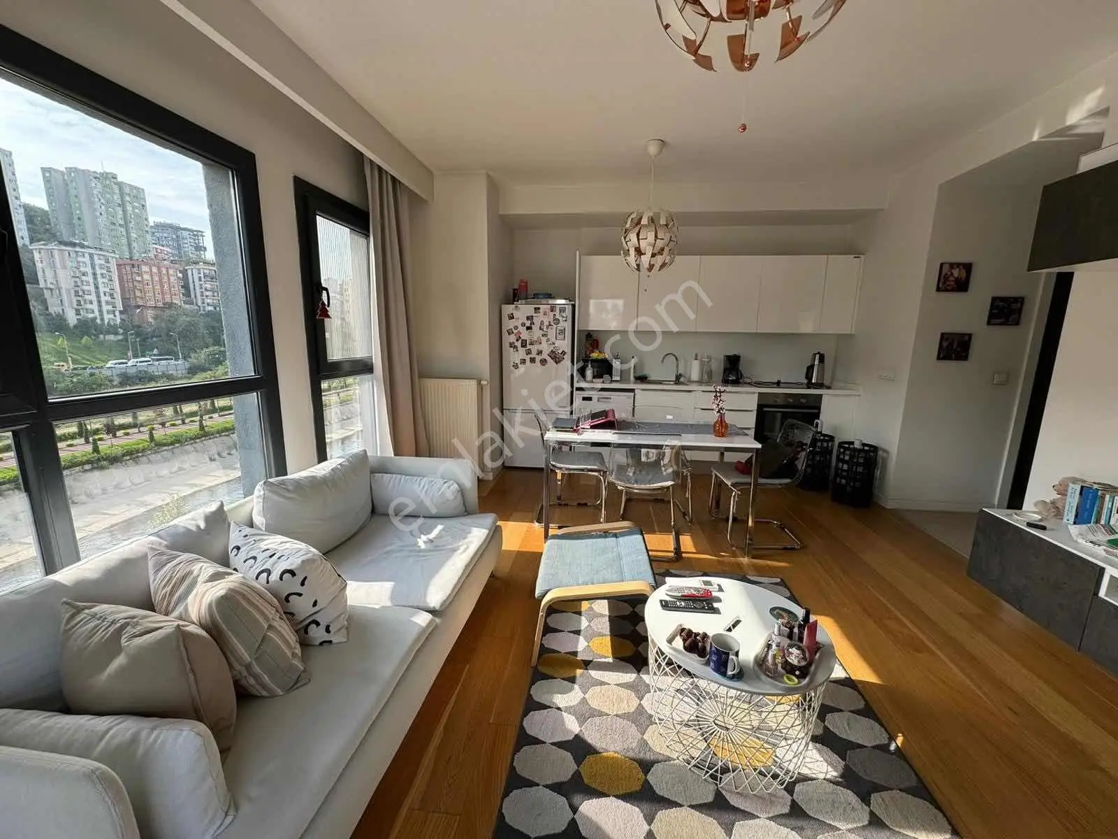 Kağıthane Kordon 1+1 Satılık Köşe Balkonlu Daire Büyük Tip - Görsel 4