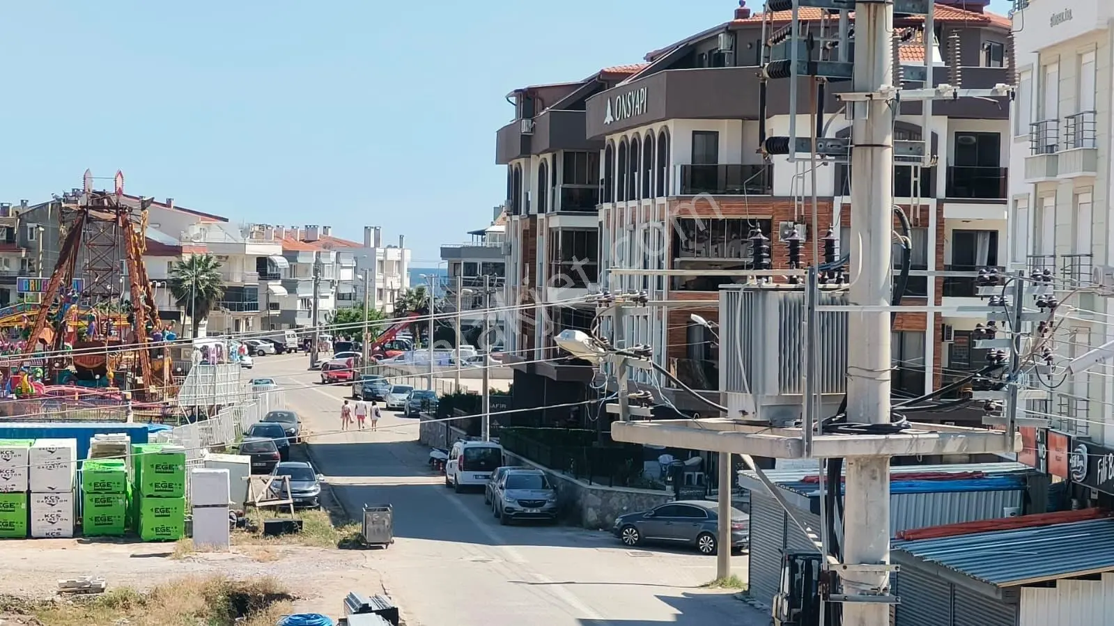 Ayvalık Sarımsaklıda Deniz Manzaralı Satılık 3+1 Daire