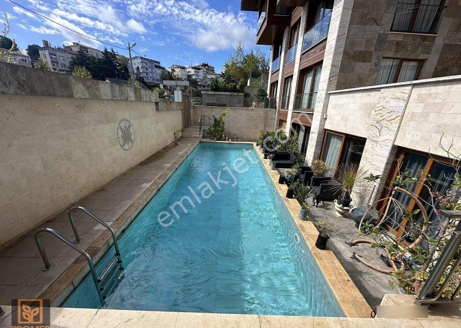 Emirganda Yeni Binada Kiralık 3+1 | Çift Teraslı Geniş Havuzlu - Görsel 14
