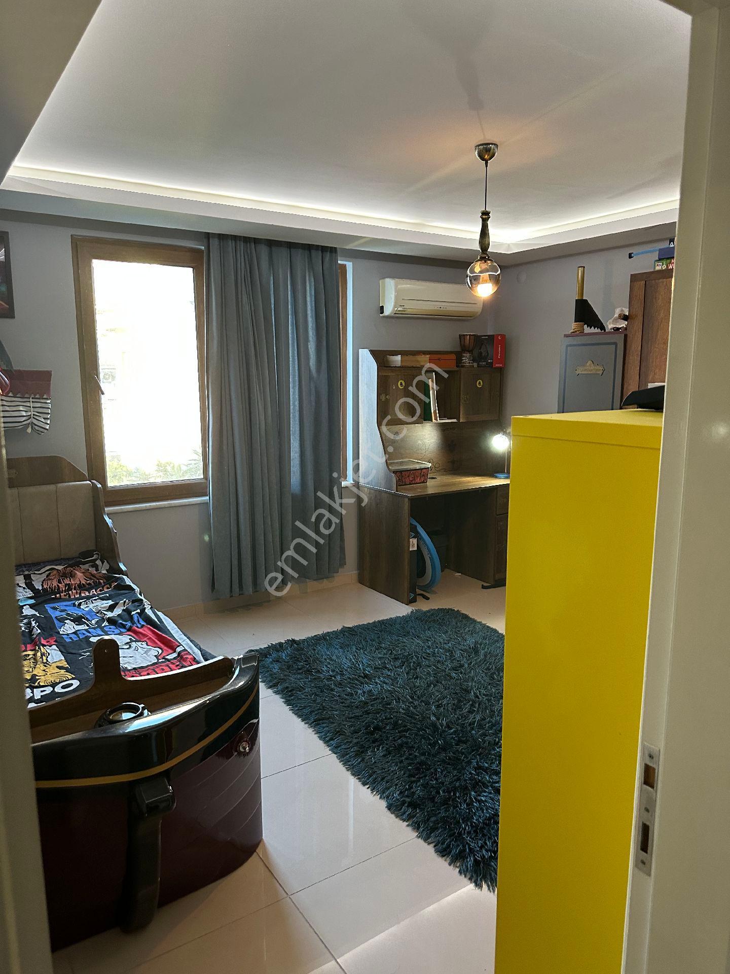 Luxury 3th Floor 2+1 Apartment With Sea View & Pool İn Of Kale Sitesi, Kestel - Görsel 20