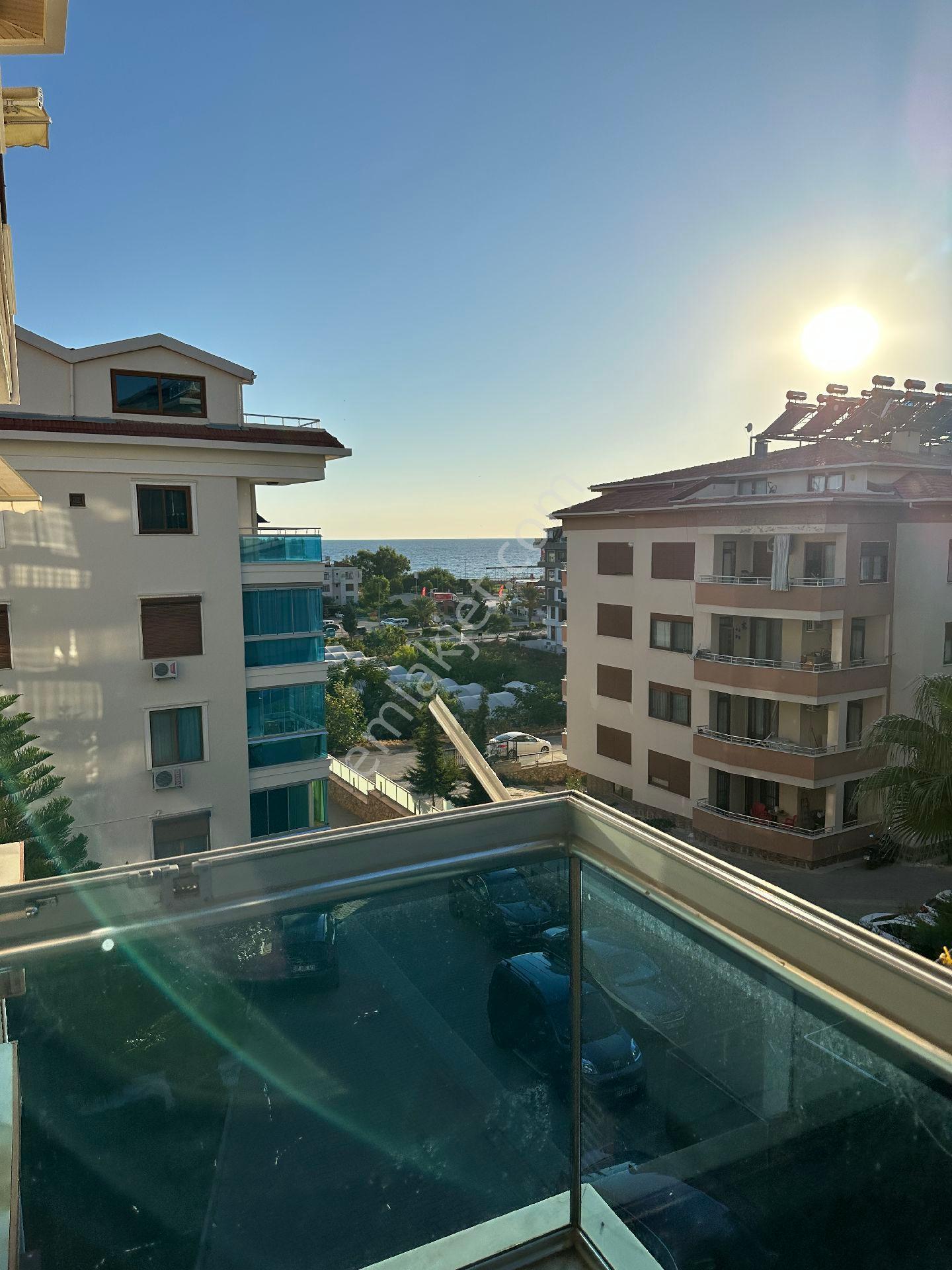 Luxury 3th Floor 2+1 Apartment With Sea View & Pool İn Of Kale Sitesi, Kestel - Görsel 35
