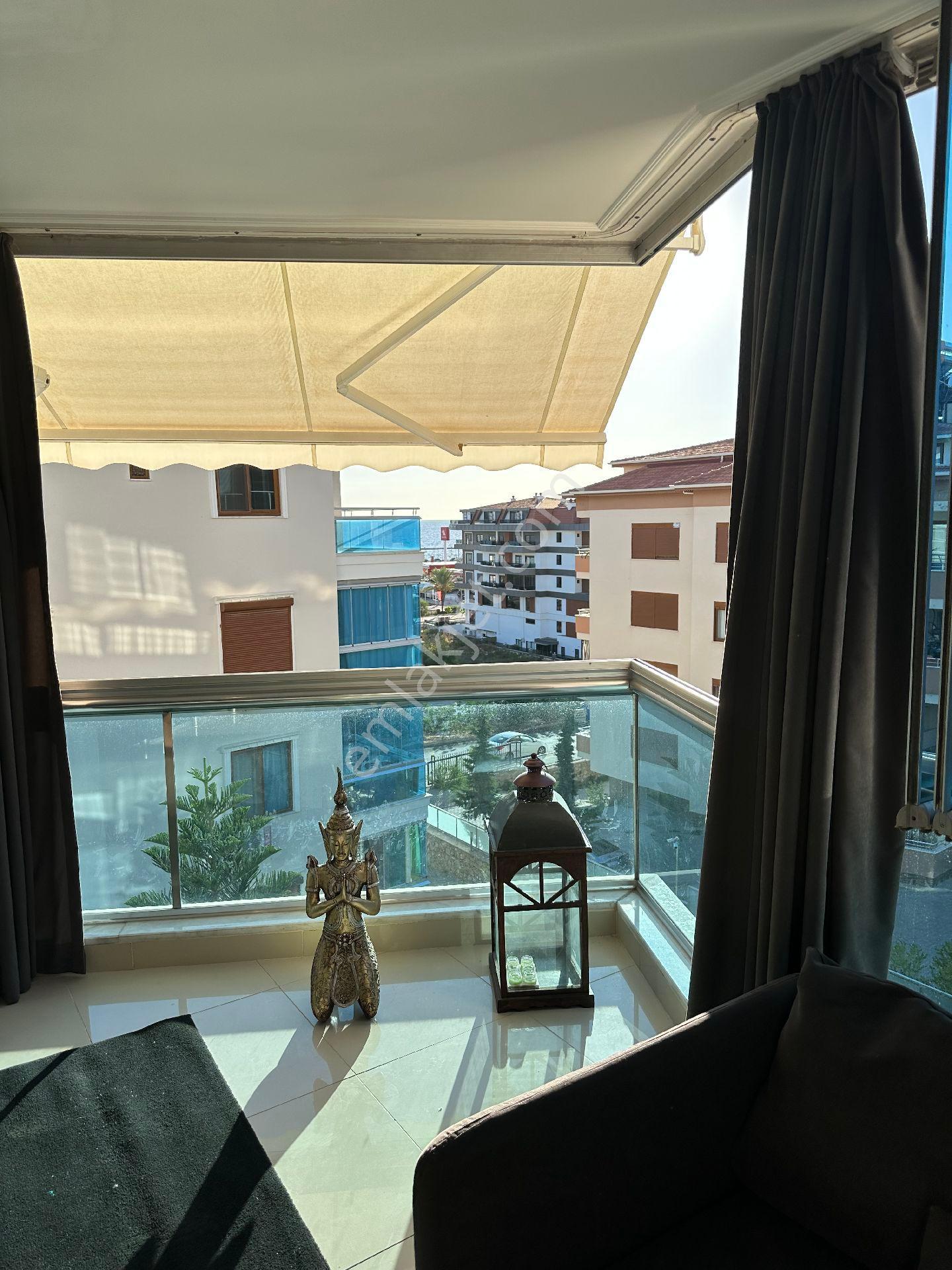 Luxury 3th Floor 2+1 Apartment With Sea View & Pool İn Of Kale Sitesi, Kestel - Görsel 25