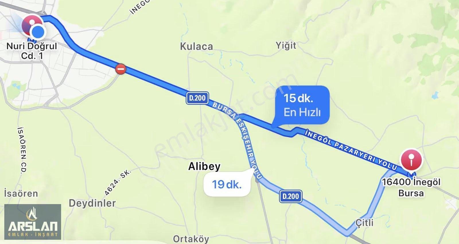 İnegöl Kurşunluda, Satılık 436 M²'lik Hobi Bahçesi - Görsel 7