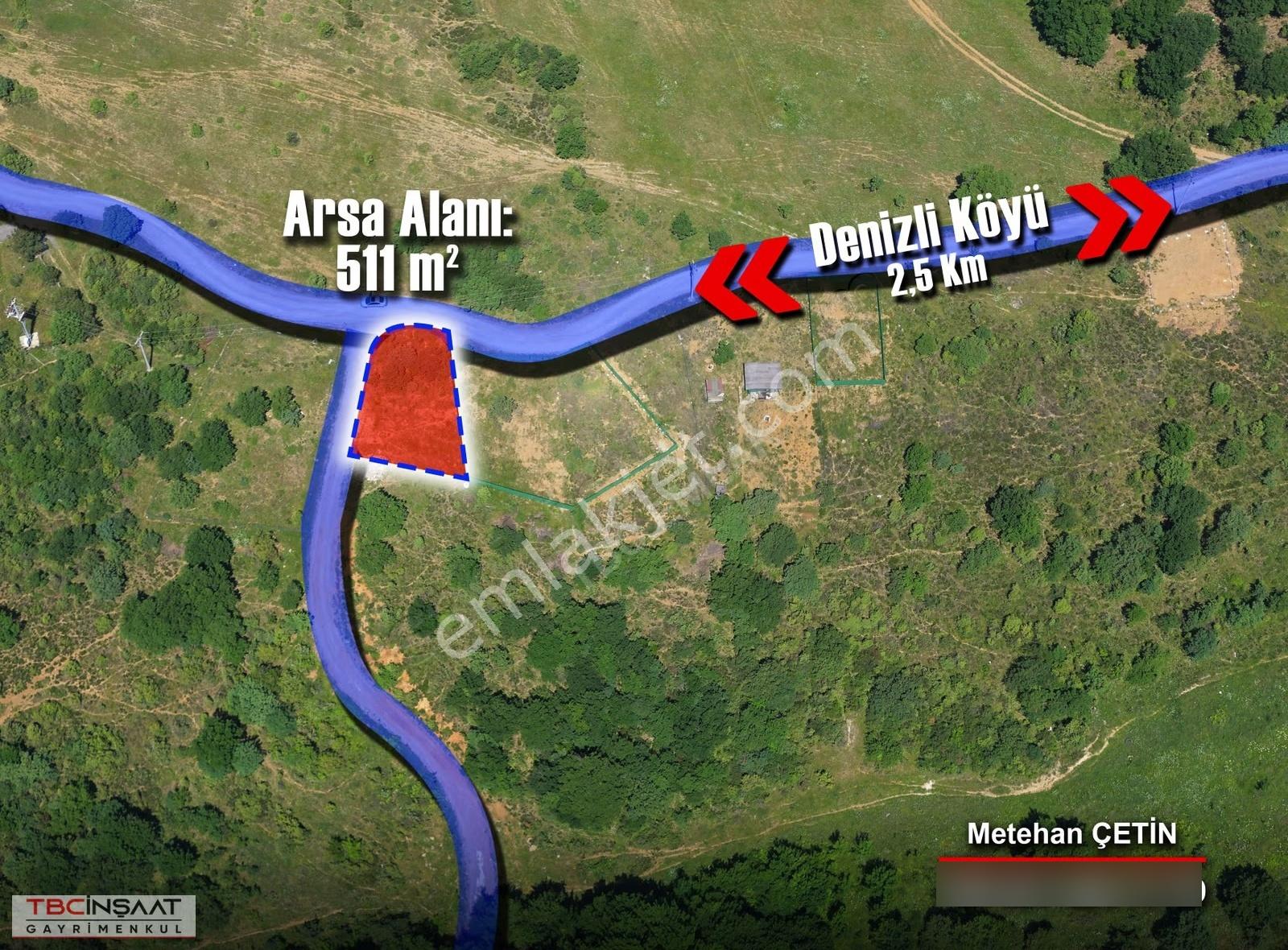 Tbc Gayrimenkul | Gebze Denizli'de 511 M² Satılık Tarla - Görsel 7