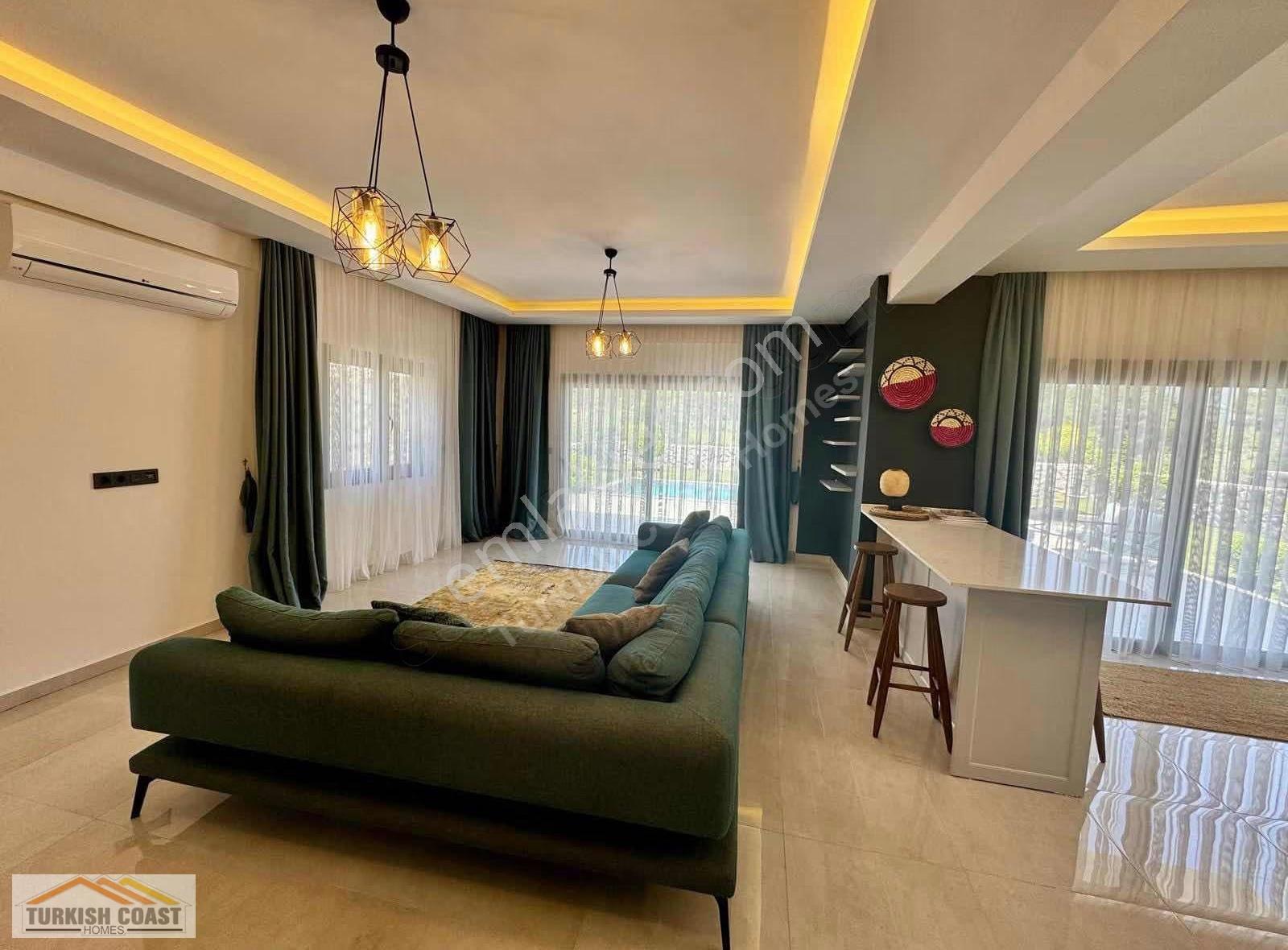 Seydikemer, Seydilerde 4+1 Havuzlu Satılık Villa - Görsel 14