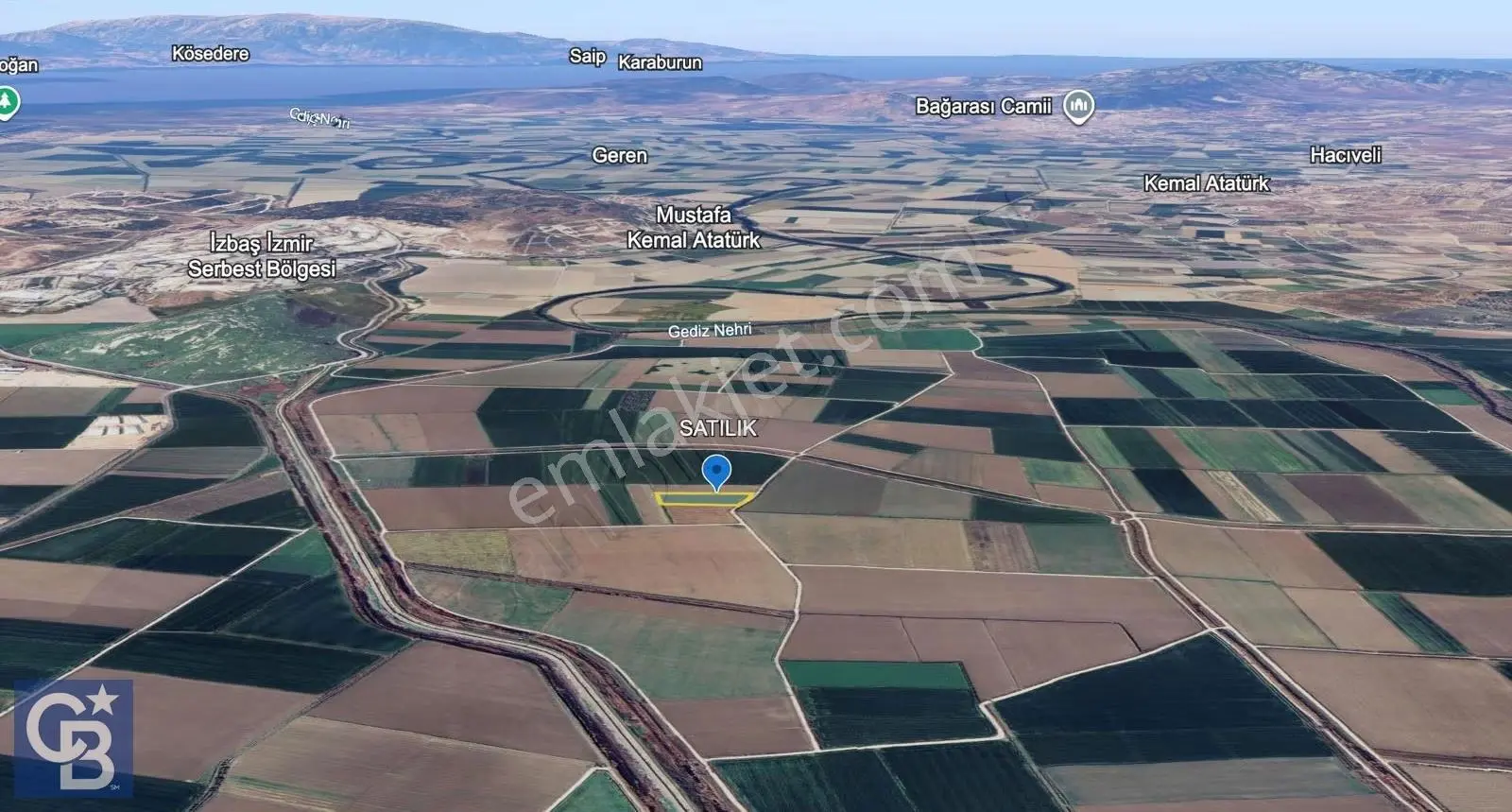 Menemen Kesik Köyde (338 M²) Satılık Tarla Hissesi - Görsel 2