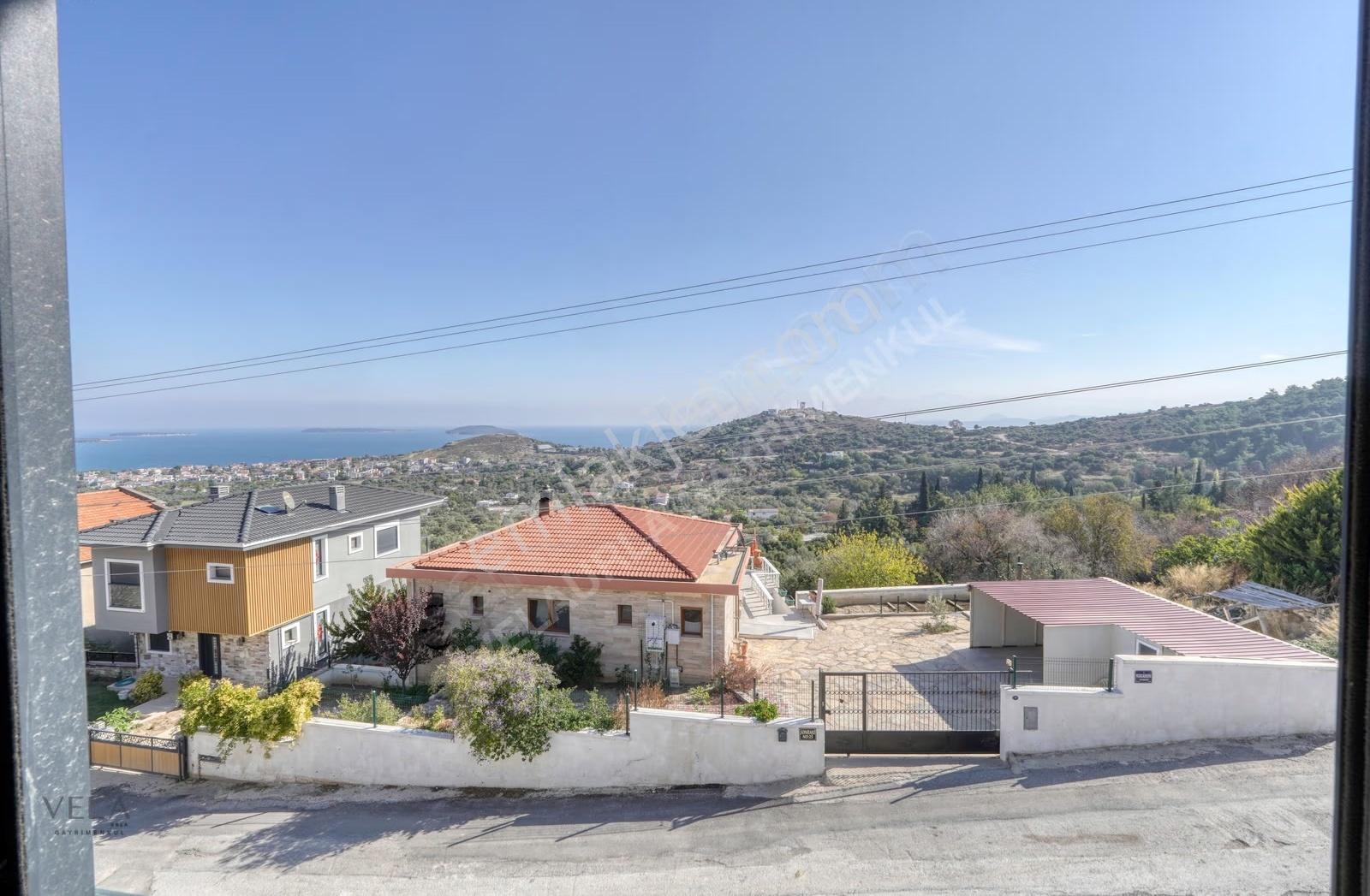 Urla Çeşmealtı Deniz Manzaralı Satılık 2 Adet 3+2 Villa - Görsel 26