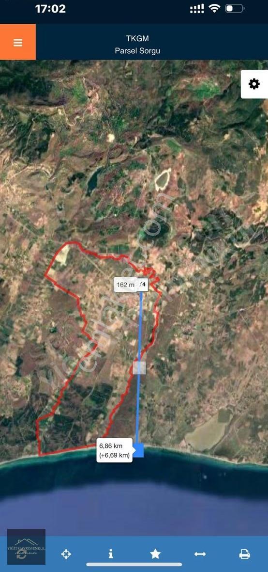 Enezin İncisi Büyükevrende Satılık 1367 M2 Tarla