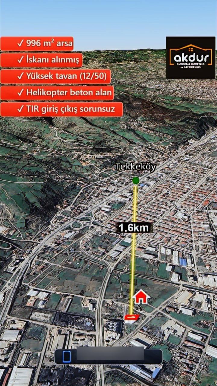 Akdur Dan Tekkeköy Kerimbey De 900 M2 İskanlı Depo - Görsel 33