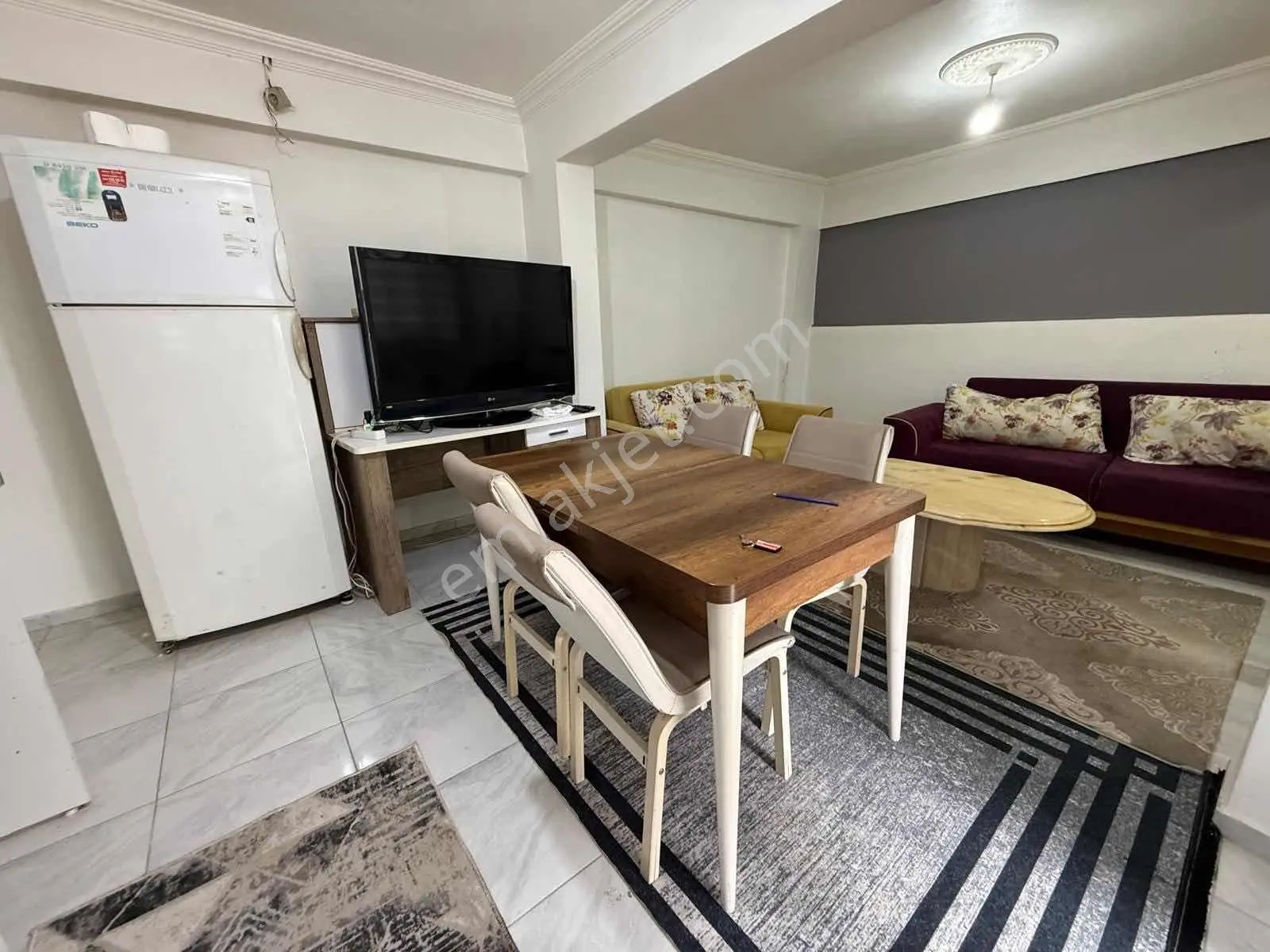 Akdur'dan Canik'te 1+1 Eşyalı Kiralık Daire - Görsel 16