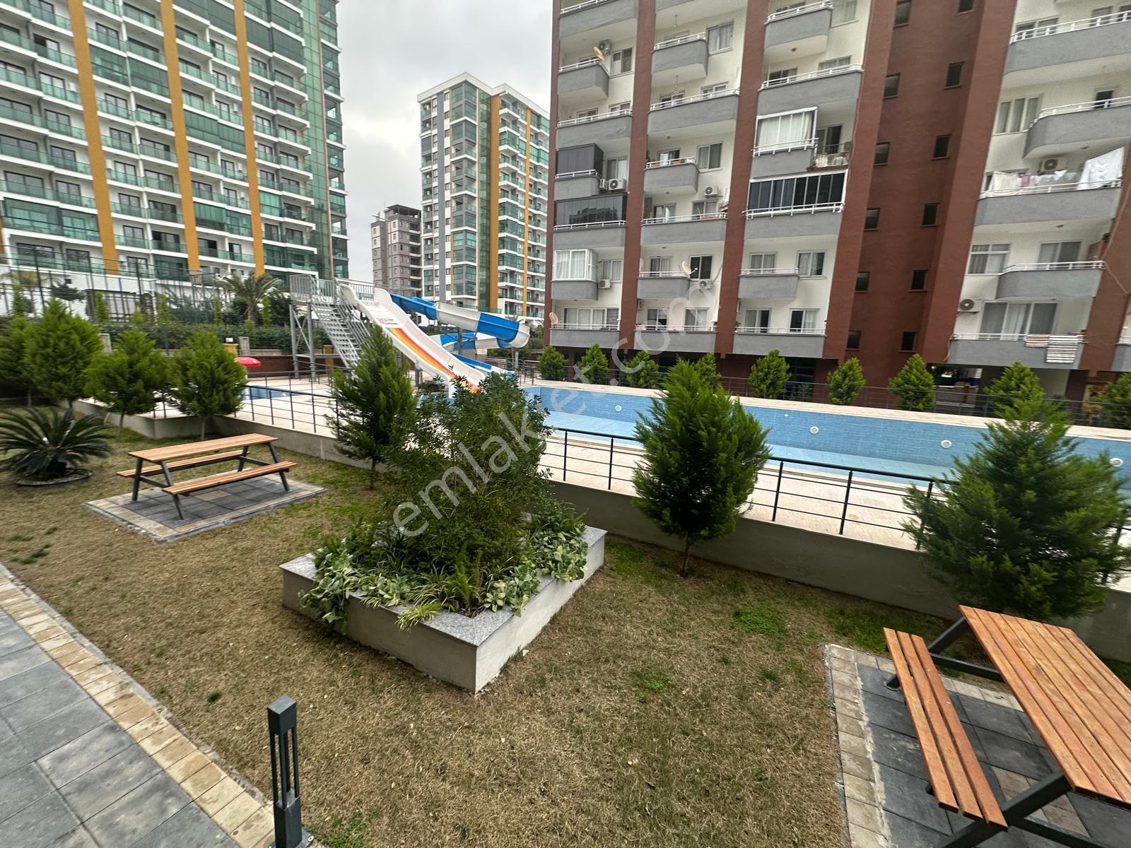 Tömük'te Havuzlu Sitede Sıfır 2+1 Kiralık Daire (denize 250m) - Görsel 7