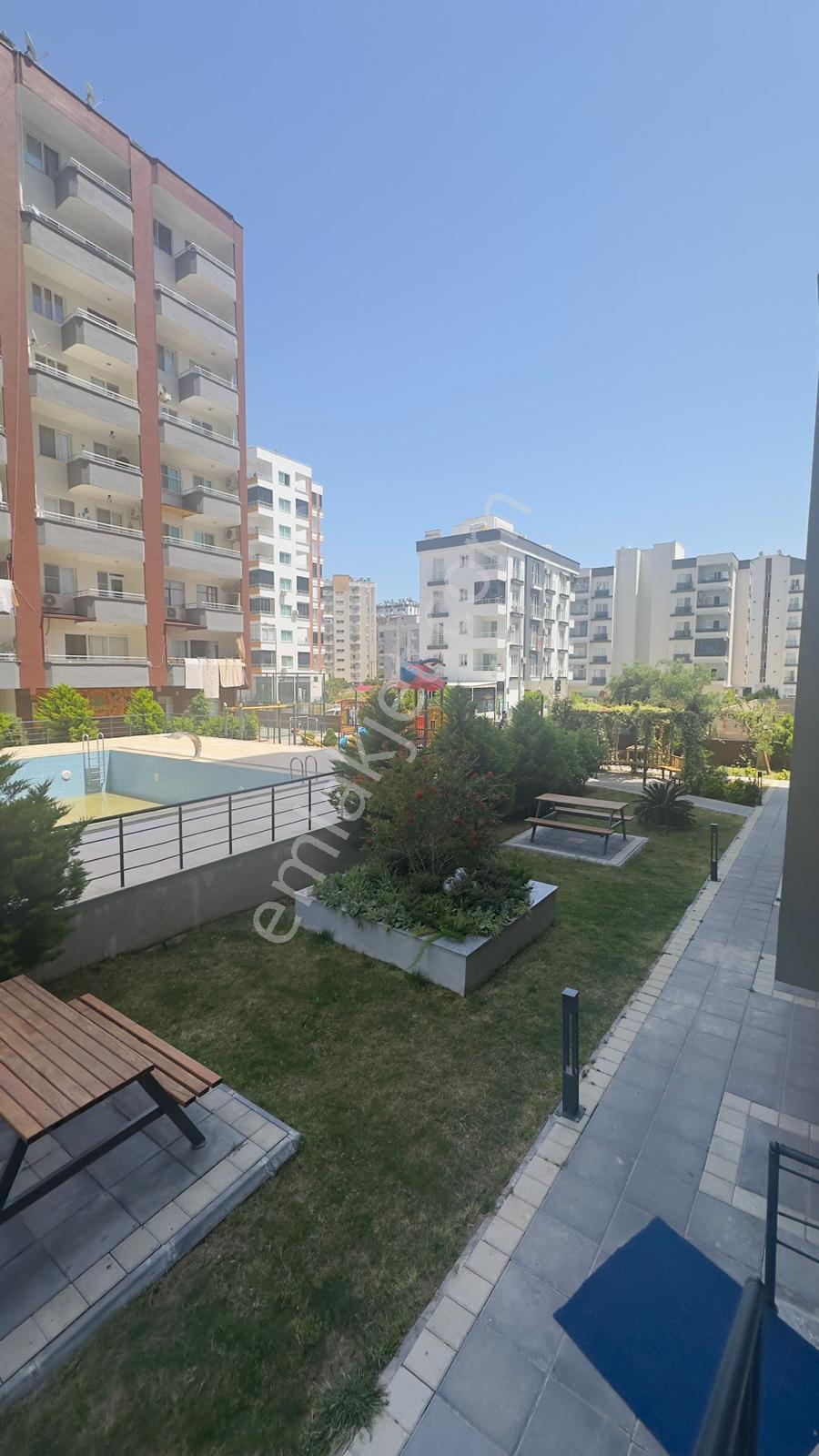 Tömük'te Havuzlu Sitede Sıfır 2+1 Kiralık Daire (denize 250m) - Görsel 16
