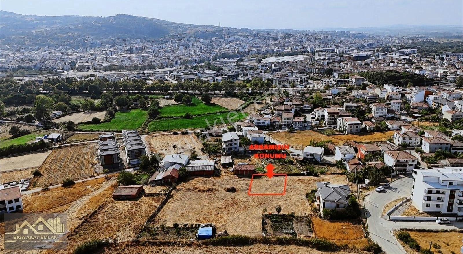 Çanakkale Biga Merkez Yeniceköy Mah. 302m2 İmarlı Satılık Arsa