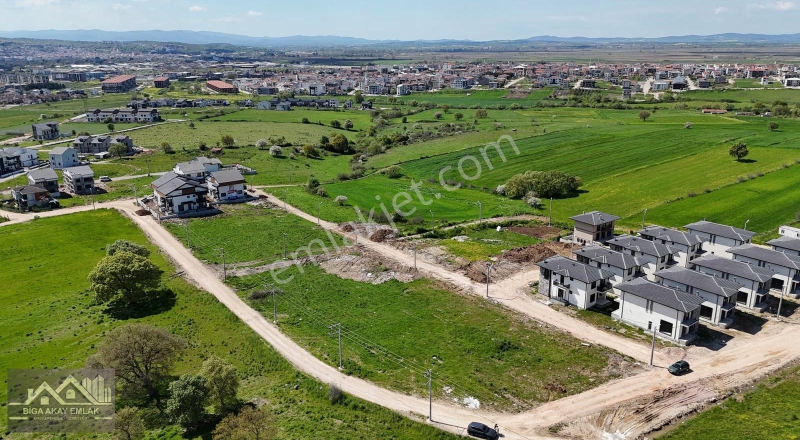 Çanakkale Biga Kalafat Villalar Bölgesi İmarlı Satılık Arsa - Görsel 12