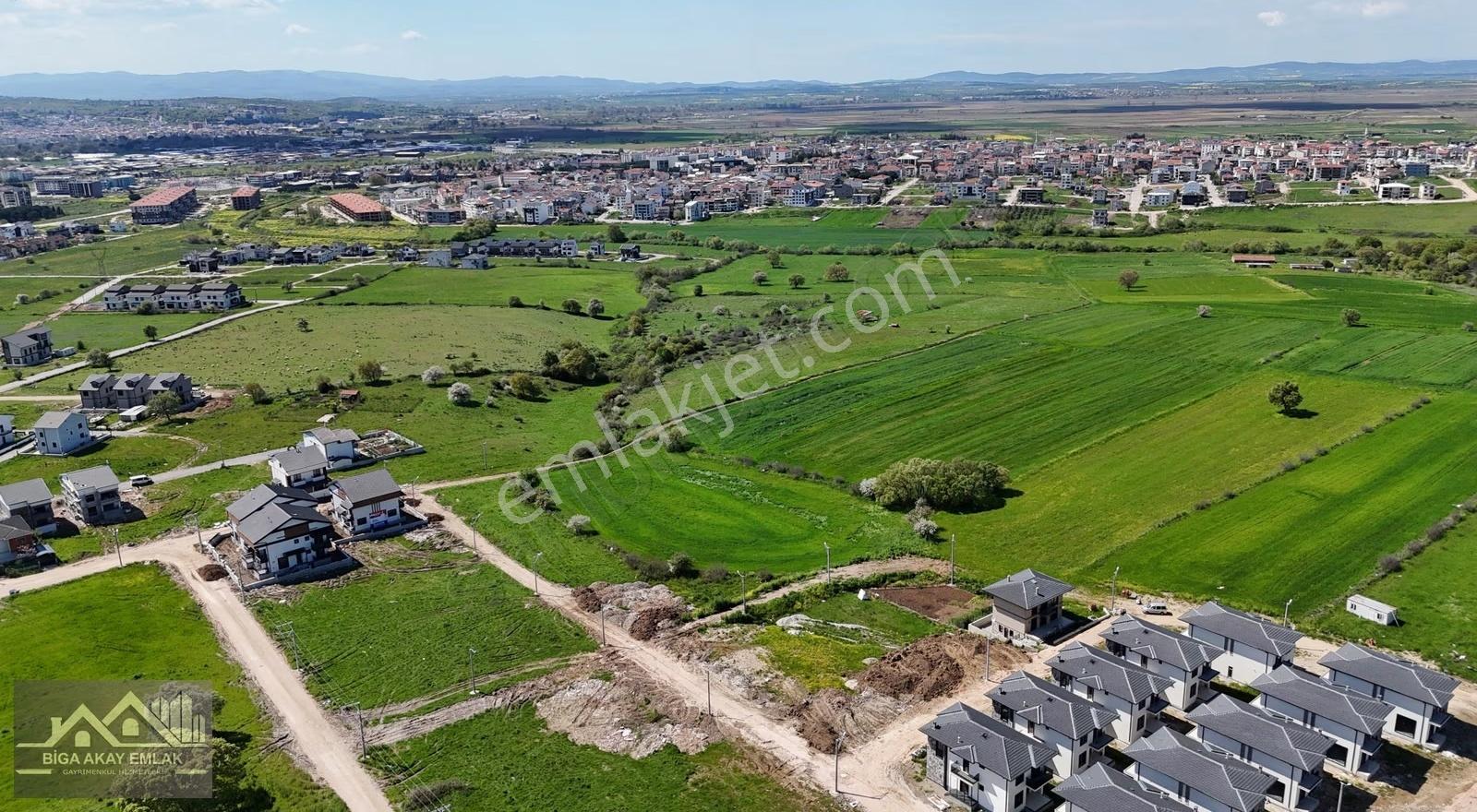 Çanakkale Biga Kalafat Villalar Bölgesi İmarlı Satılık Arsa - Görsel 8