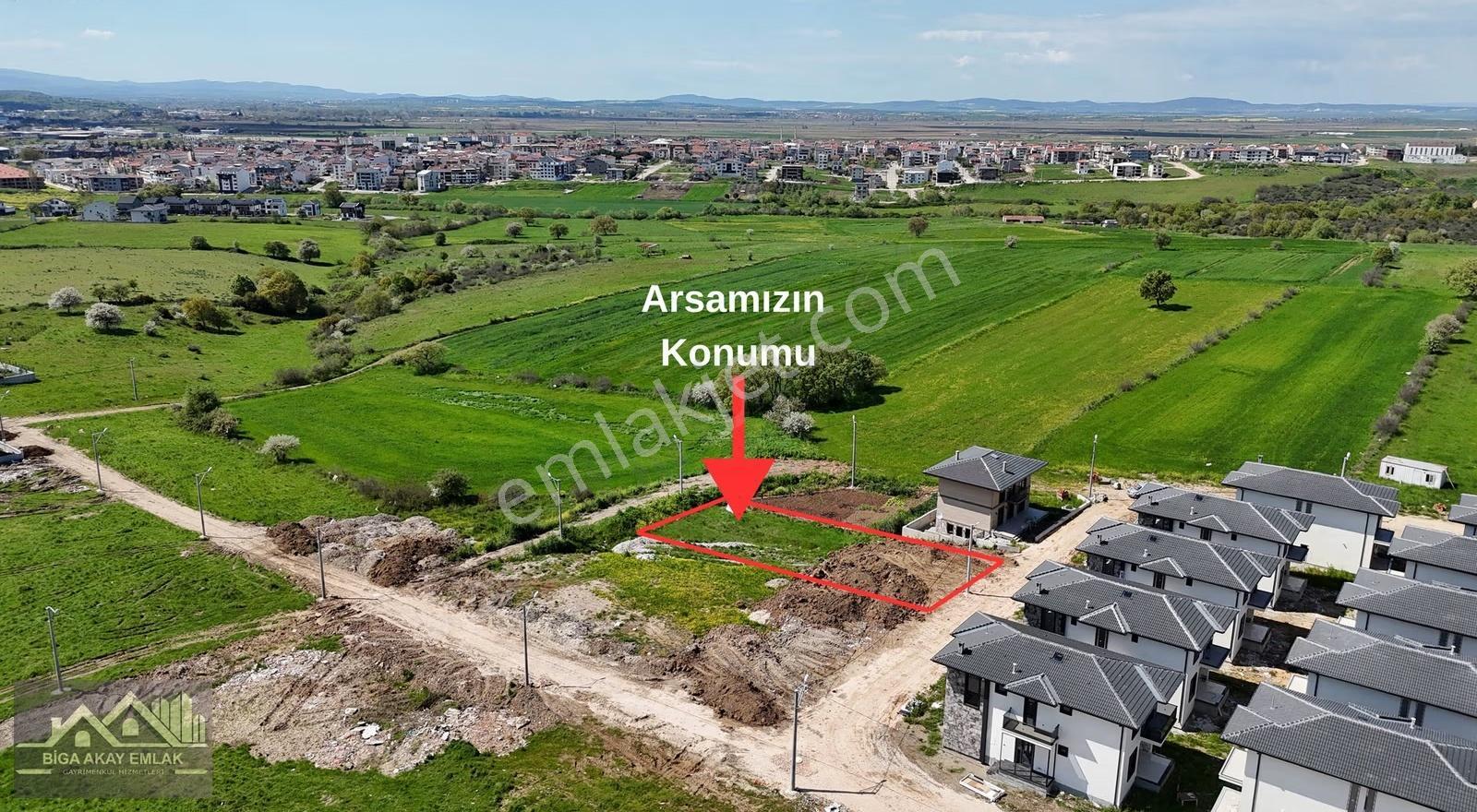 Çanakkale Biga Kalafat Villalar Bölgesi İmarlı Satılık Arsa - Görsel 9