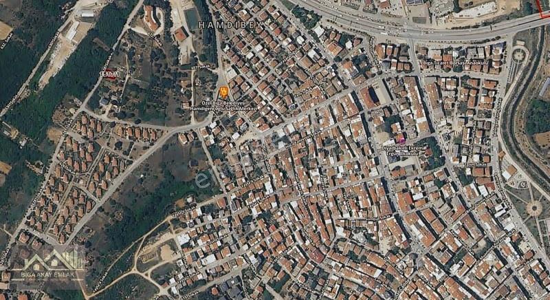 Çanakkale Biga Hamdibey 169m2 Konut İmarlı Satılık Arsa
