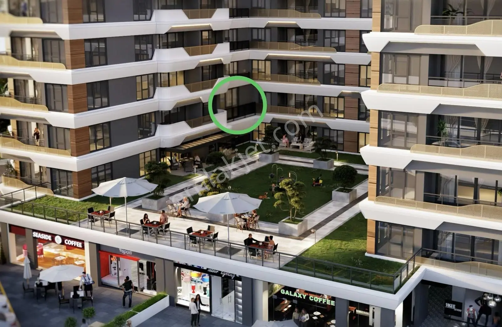 Century21'den Şehrin Yükselen Değeri 1+1 Satılık Daire!