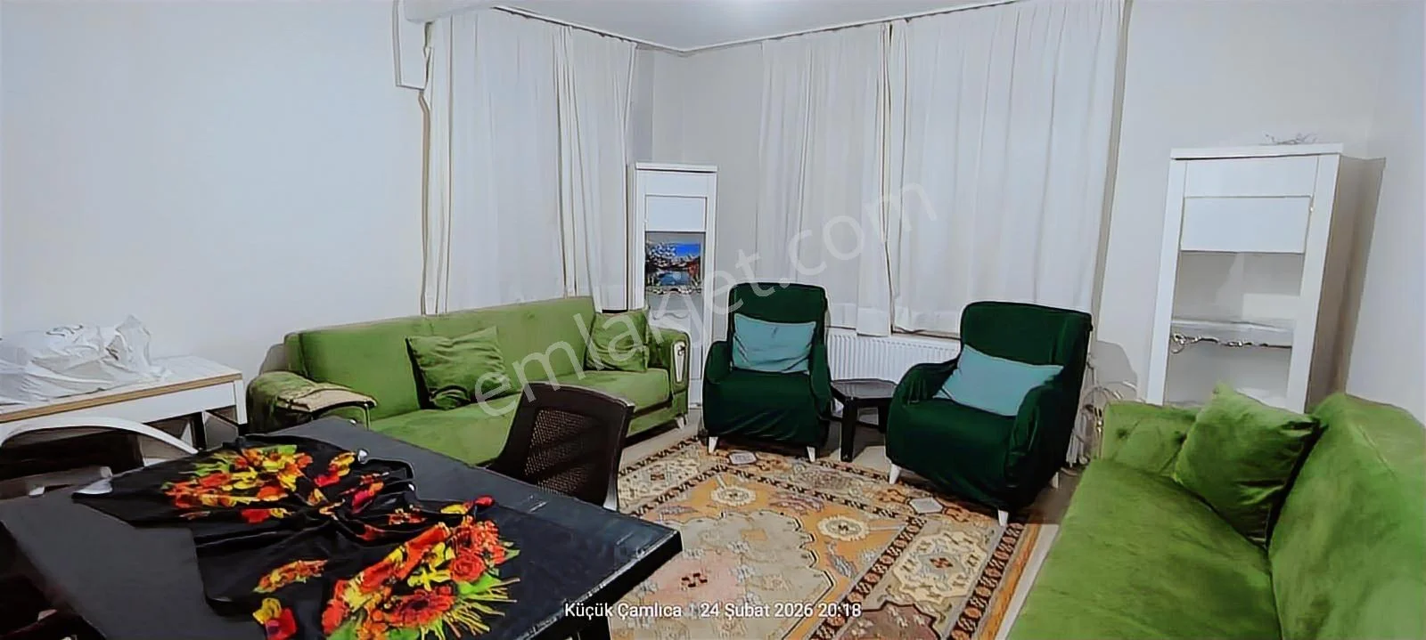 Üsküdar Küçük Çamlıca Kiralık 1+1 Daire Eşyalı