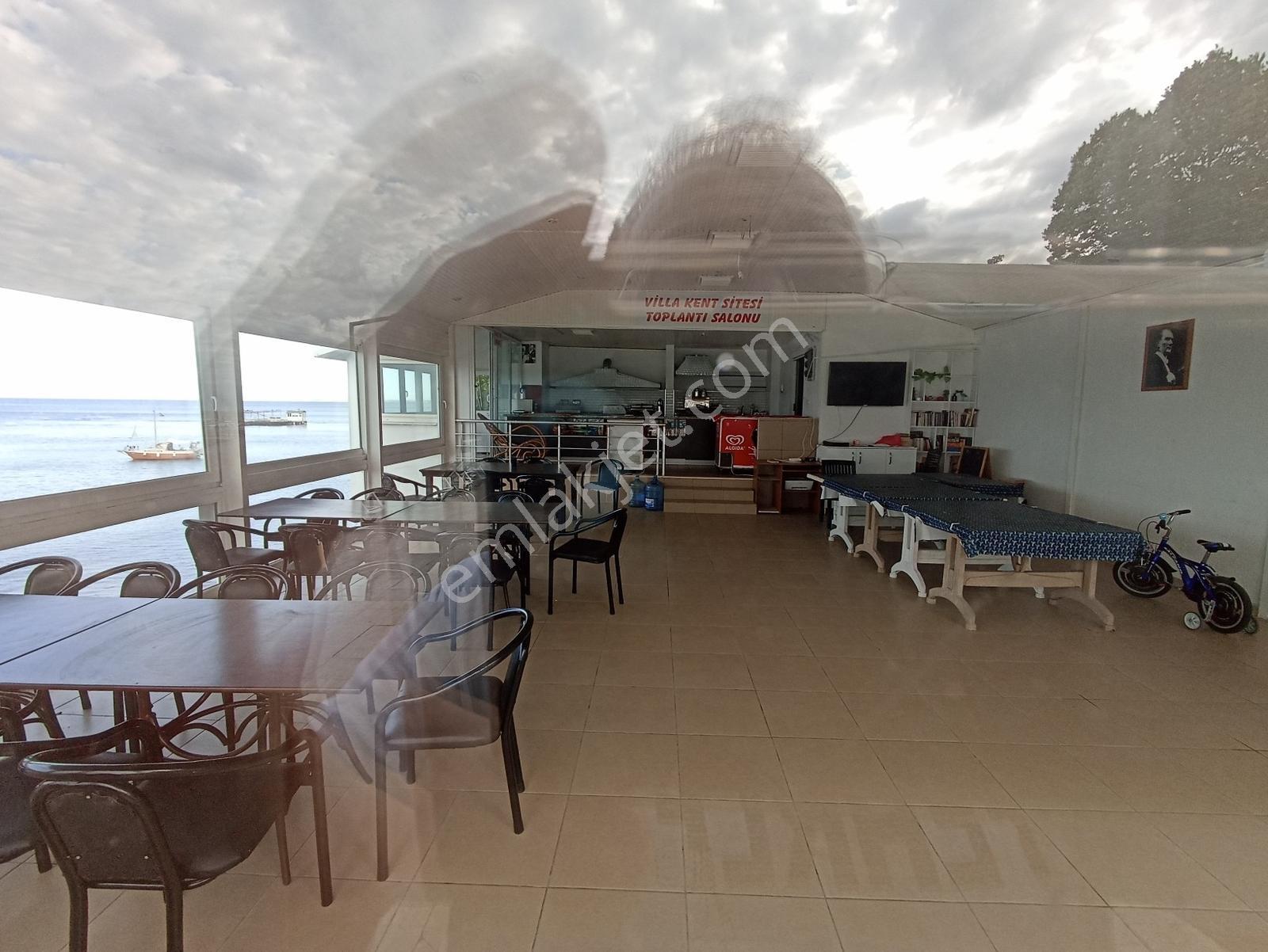 Çok Acil Denize Sıfır Villa Kent Sitesinde Deniz Manzaralı Villa - Görsel 31