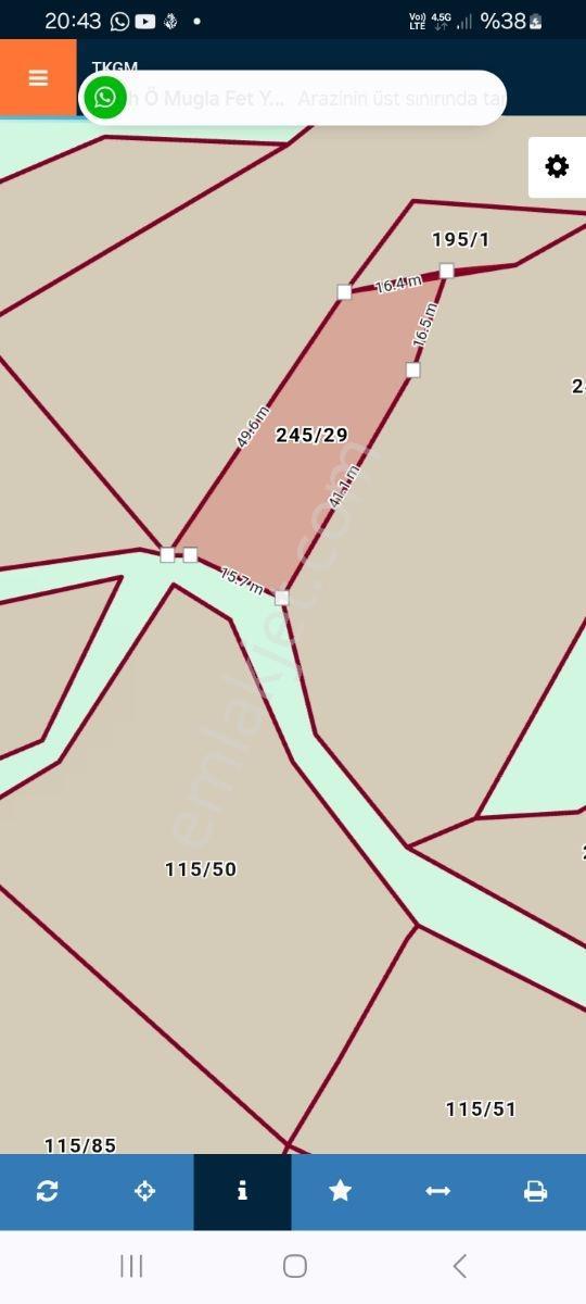 Falcon Dan Yakacık Ta 882m² Müstakil Tarla