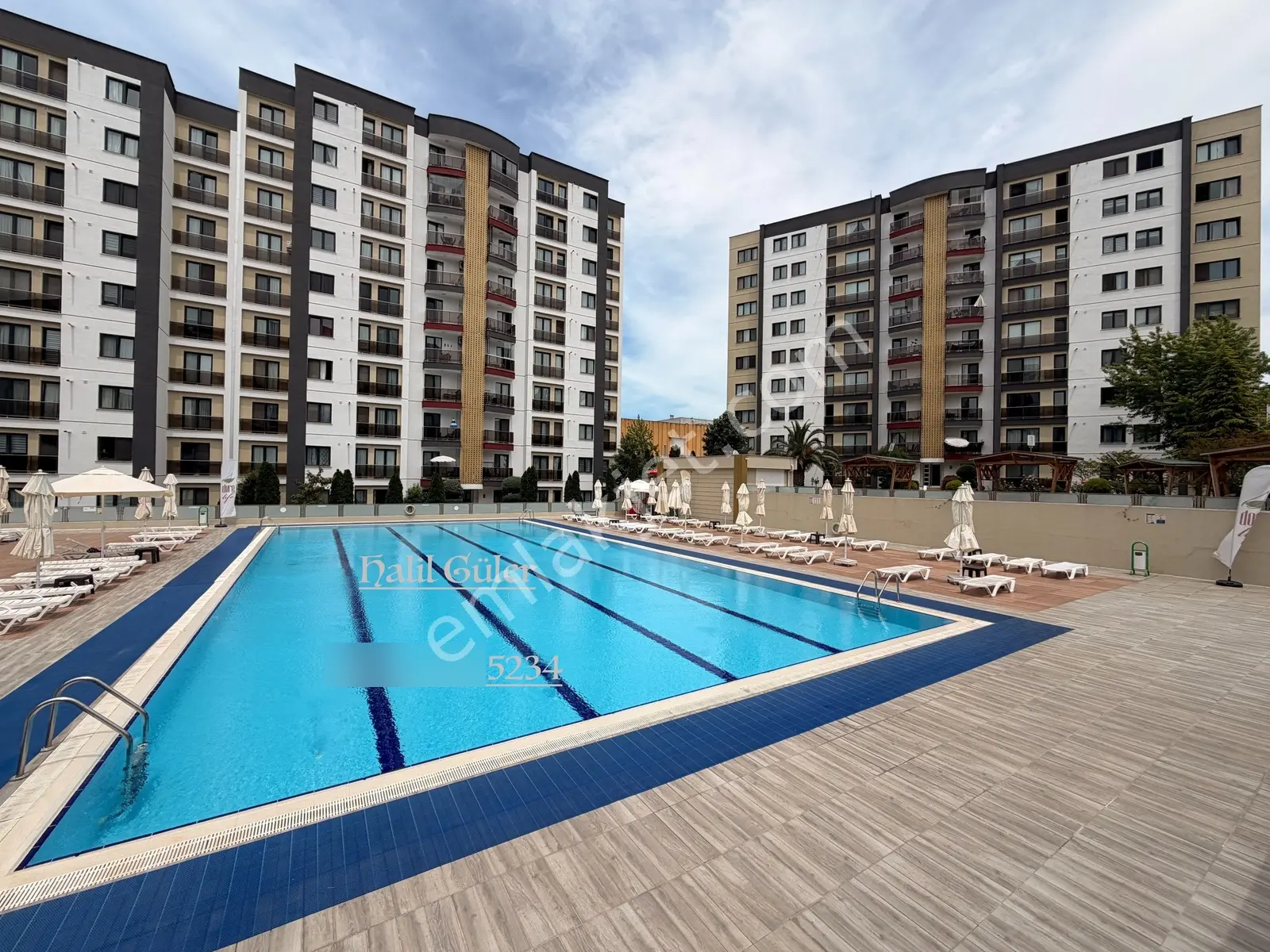 Dorelife Sitesi Satılık 3+1 Havuz Cephe Arakat Daire Halil Güler - Görsel 2