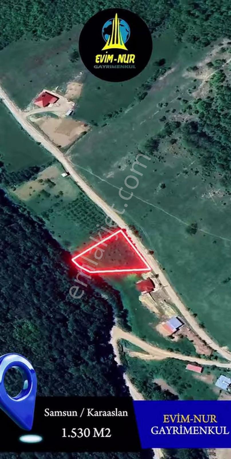Samsun Kavak Karaaslan Mh 1530m2 Yola Cephe Yerleşik Alan İçerisinde Fırsat Satılık Atırımlık Tarla - Görsel 10