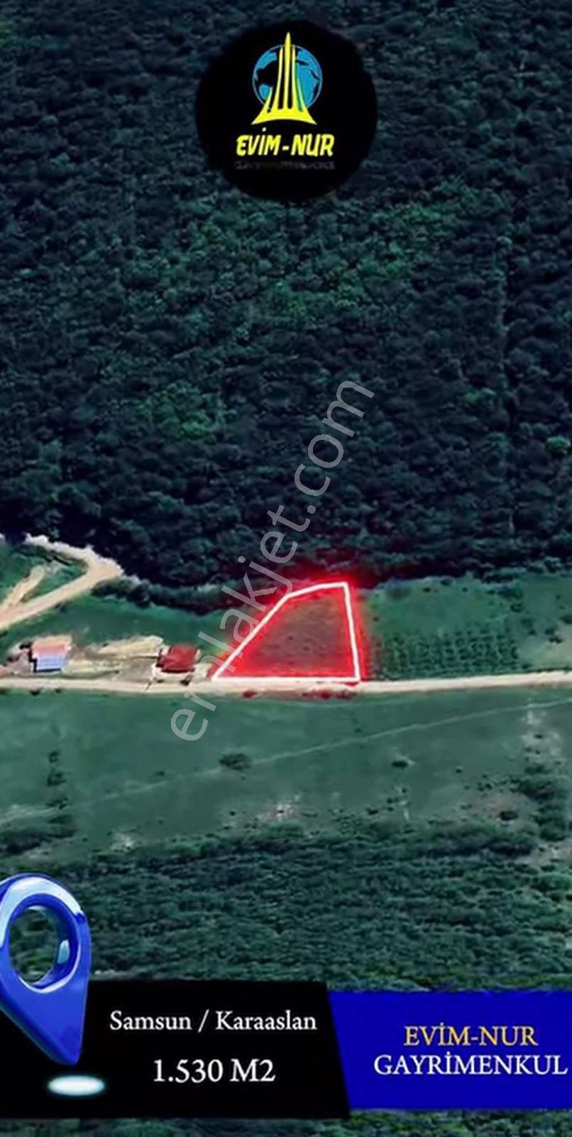 Samsun Kavak Karaaslan Mh 1530m2 Yola Cephe Yerleşik Alan İçerisinde Fırsat Satılık Atırımlık Tarla - Görsel 16