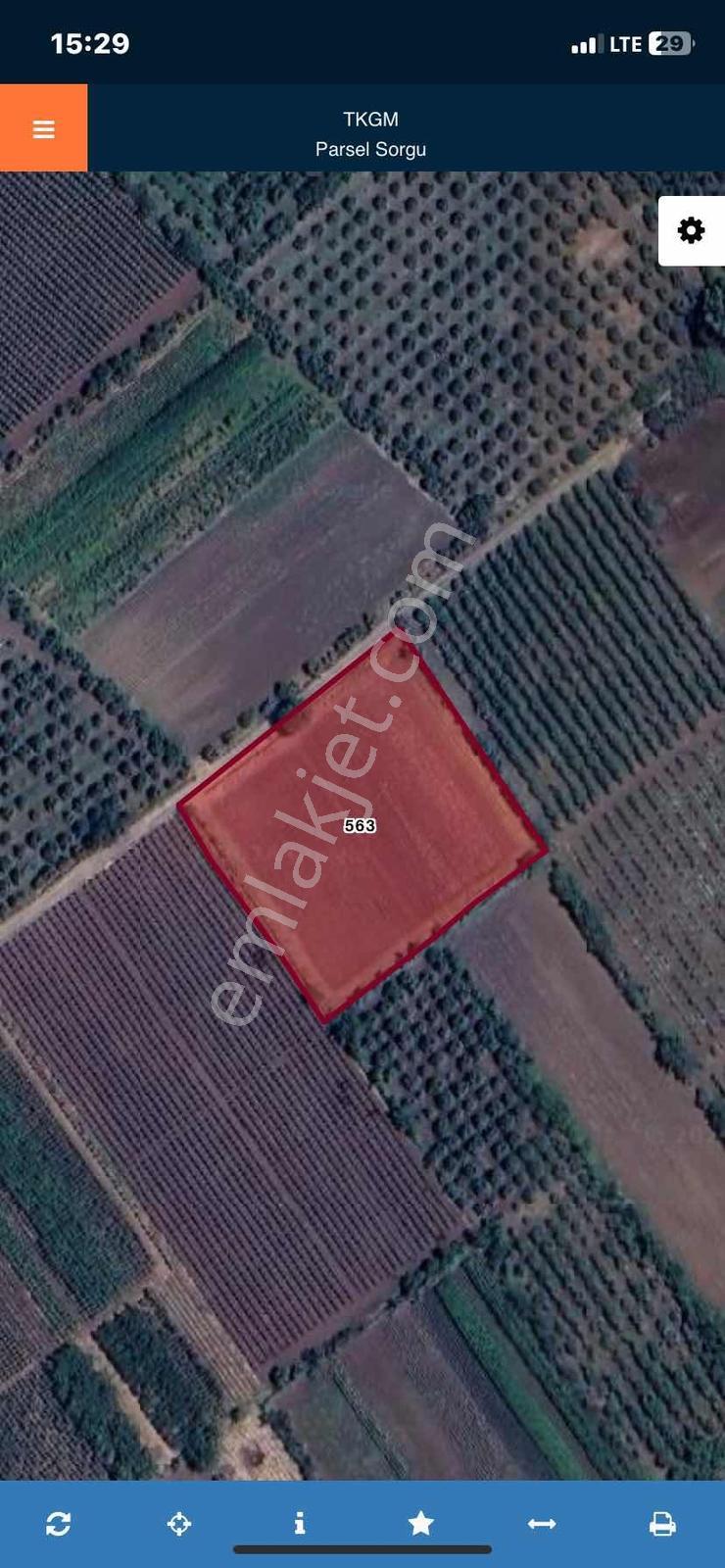 Gürsu Adaköy De Resmi Yola Cephe Tarla