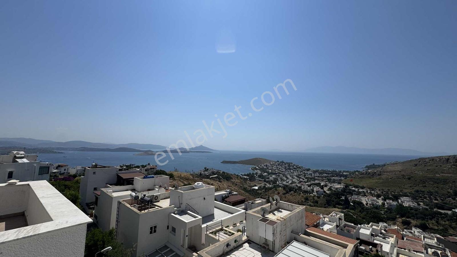 Bodrum Bağla Bankevler'de Kapanmaz Deniz Manzaralı 2+1 Üst Kat - Görsel 21