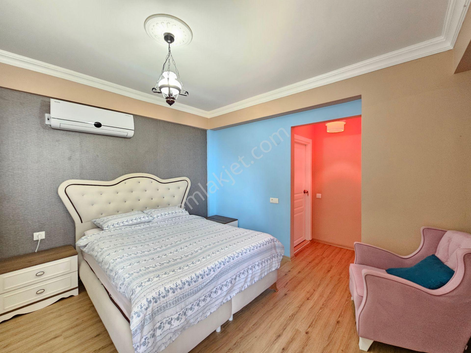 Goldhouse Dan Kiralık Blue Lagoon Sitesinde Deniz Manzaralı Full Eşyalı 2+1 Daire - Görsel 12